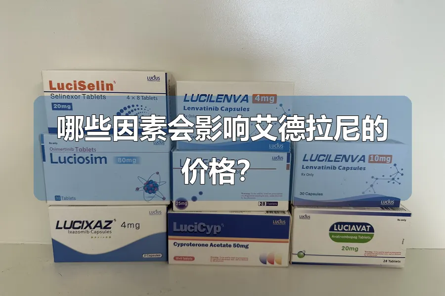 哪些因素会影响艾德拉尼的价格?